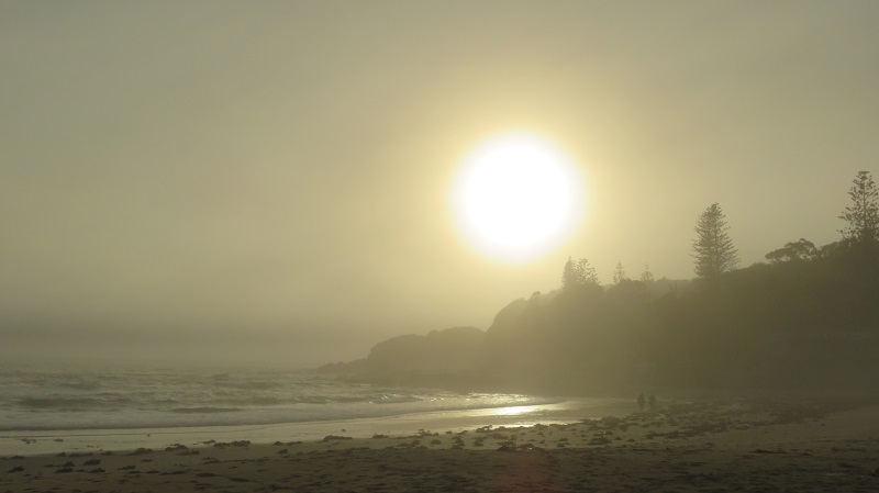 Beach at dawn